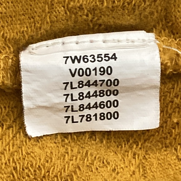 Lucky Brand Women's Jacquard Tank Top mustard sleeveless - Picture 6 of 7